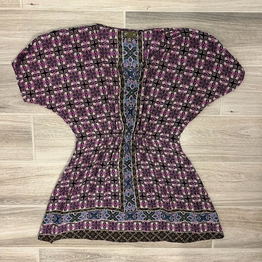 Anthropologie Fei silk tunic top XS